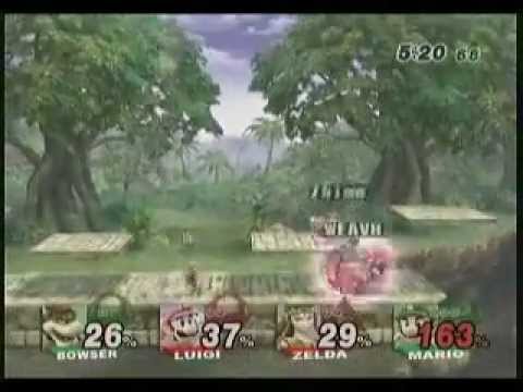Project M Showdown II - JCaesar (Mario) & cmart (Bowser) vs Zhime (Zelda) & Risky (Luigi) 2