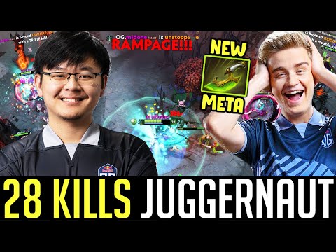 N0taiL can't do Nothing on MidOne's JUGGERNAUT Build DOTA 2