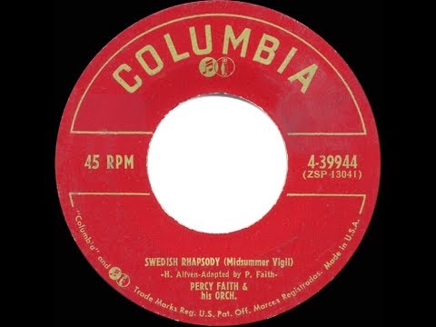 1953 HITS ARCHIVE: Swedish Rhapsody - Percy Faith