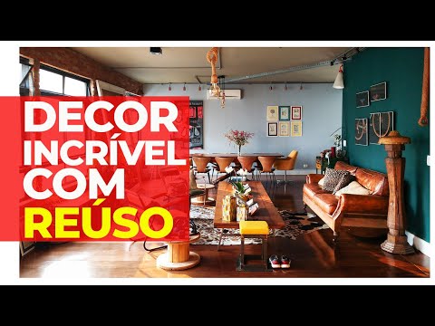 INSPIRATION - IT'S POSSIBLE TO DECORATE AND STUNNINGLY USING FOUND AND REUSED FURNITURE