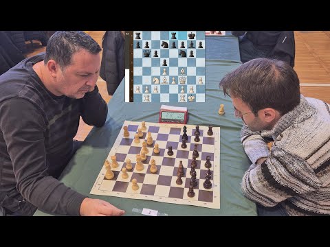 The London system, stubborn defence FM Vlatkovic Milos (2261) - GM Djukic Nikola (2550), Blitz chess