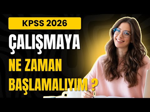 When and How to Start Studying for KPSS 2026? + Study Program