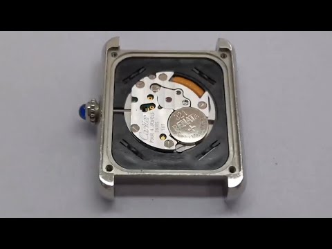 Cartier quartz watch Cal.157 maintenance details which quartz movements are not worth repairing