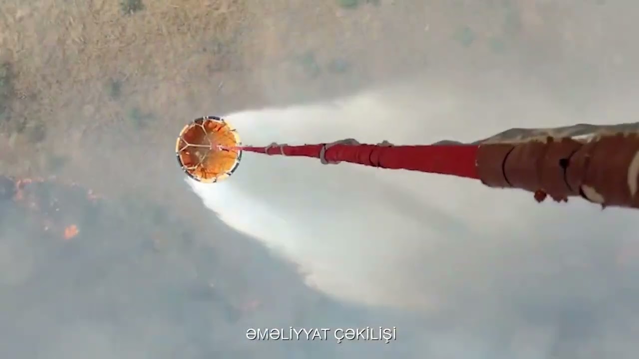 Ağdərə və Goranboyda yanğınla mübarizə davam edir VİDEO