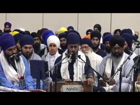 Bhai Dilveer Singh Jee (Singapore) -  Raensabaayee Keertan Toronto Smagam July 2016