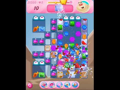 Candy Crush Saga Level 21260 - NO BOOSTERS | SKILLGAMING ✅