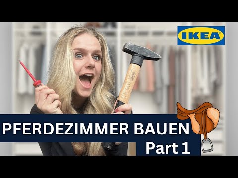 I'M BUILDING A HORSE ROOM | ANJA FEE