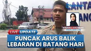 Pantauan Terkini Puncak Arus Balik Lebaran di Batang Hari Terjadi 27-29 Maret, Jalinsum Padat Lancar