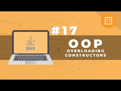 Java Tutorial 17 Overloading Constructors Object Oriented Programming Filipino Tagalog