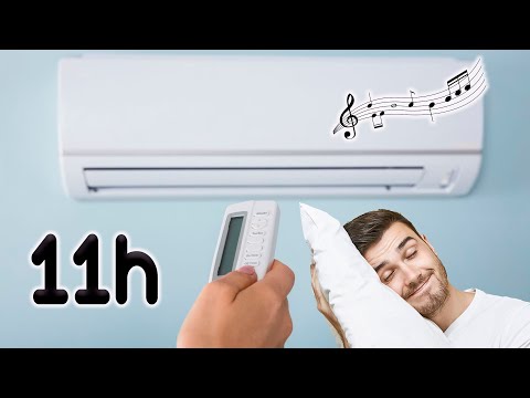 AIR CONDITIONING Sound for SLEEPING | No Commercial Breaks | 11 hours of Comfortable Sleep