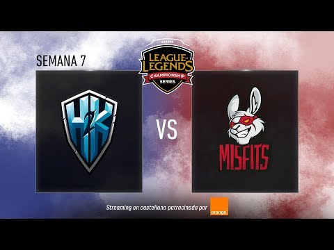 H2K VS MISFITS GAMING - LCS EU - SPRING SPLIT 2018 - #LCSEULVP8