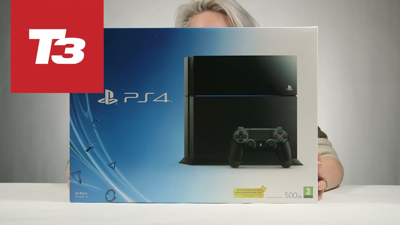 PS4 unboxing: retail unit exclusive - YouTube