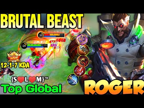 ROGER BEST BUILD IN 2022 | TOP GLOBAL ROGER {S♥️L♥️M}™ - MOBILE LEGENDS