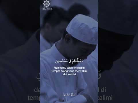 Surah Ibrahim Ayat 44-45 | Sheikh Mishary Rashid Alafasy #officialmediaislami #alafasy #murottal