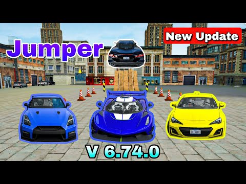 extreme car driving simulator all cars jumped 2023 - new update 2023 - part 3