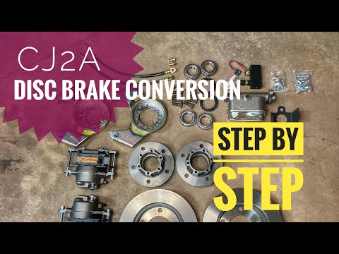Kaiser Willys Cj2A disc brake kit