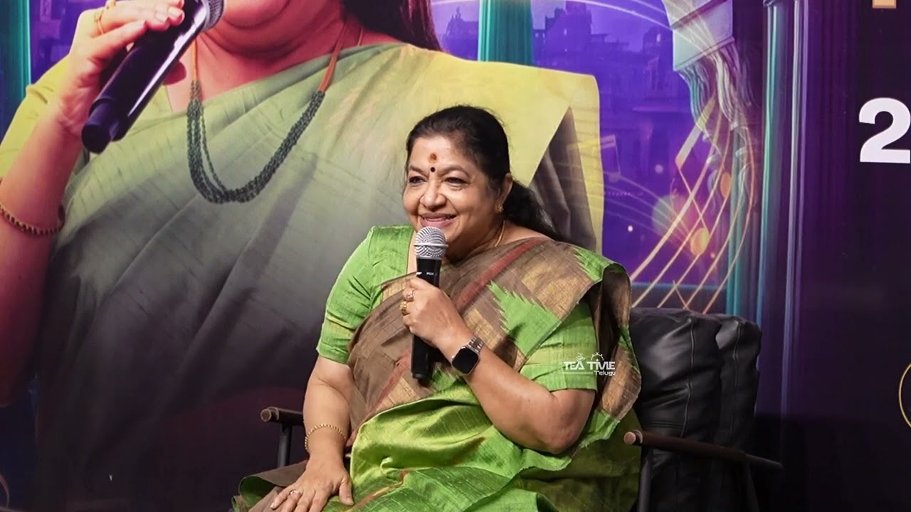  Singer KS Chitra Press Meet About Musical Concert at Nexus Mall Grounds