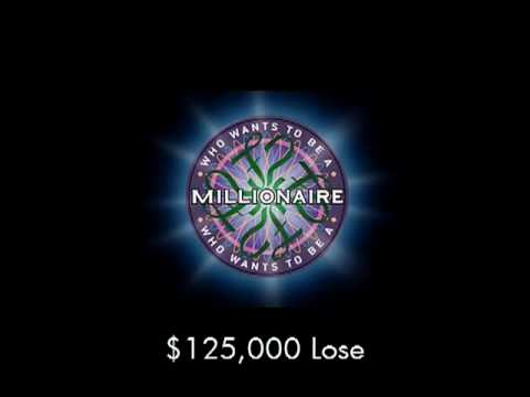 $125,000 Lose - Who Wants to Be a Millionaire?