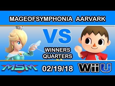 HAT 11 - LG | Mageofsymphonia (Rosalina) Vs. BSD | Aarvark (Villager) Winners Quarters - Smash 4