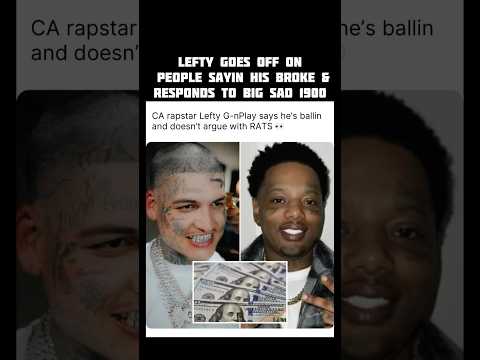 Lefty GunPlay RESPONDES to Big Sad 1900  and more 😳 #shorts #leftygunplay #bigsad1900