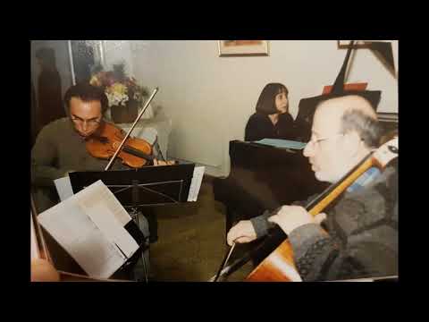 Schubert Piano Trio No.2 in E flat major Op.100 - Natasha Tadson, Arnold Kobiliansky, oleg Stolpner