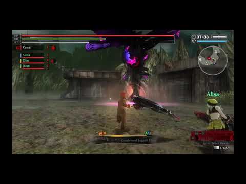 God Eater Resurrection : Fallen Arda Nova vs  Kamai (Variant Scythe)