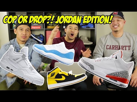 HYPETALK: UPCOMING JORDAN RELEASES! COP OR DROP?!