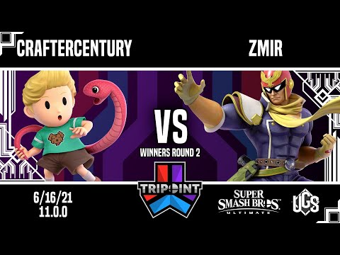 Tripoint Smash Test - Winners Round 2 - CrafterCentury(Lucas) Vs. Zmir(Captain Falcon)