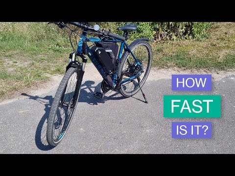 E-Bike presentation + speed test