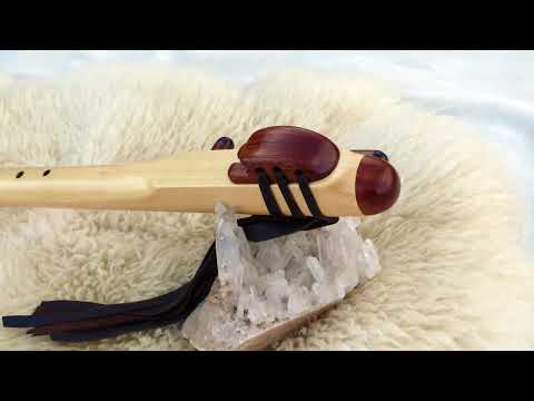 Native American Style 7 hole Extended Scale BASS FLUTE in the Key of G right handed player