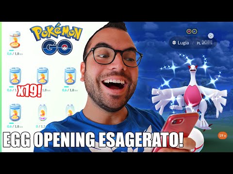 SCHIUDO 19 UOVA DA 7 KM E CATTURO LUGIA SHINY!