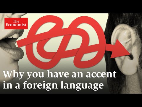 Why you have an accent in a foreign language