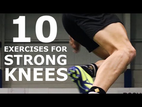 10 Knee/Leg Strengthening Exercises | At Home Workout For Building Strong Leg Muscles