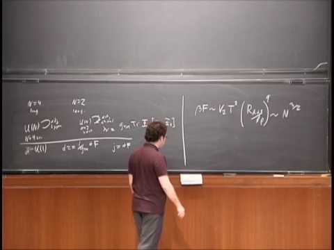M2-branes and Supersymmetric Chern-Simons Theories, Part 3 - Daniel Jafferis