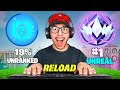 Unranked To Unreal Reload Speedrun Fortnite World Record