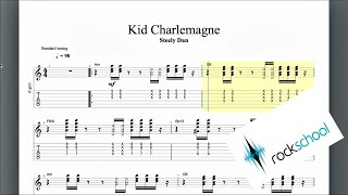 Kid Charlemagne Rockschool Grade 8 Guitar