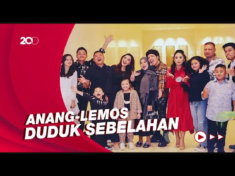 Momen Harmonis Keluarga Anang Hermansyah dan Raul Lemos Berkumpul