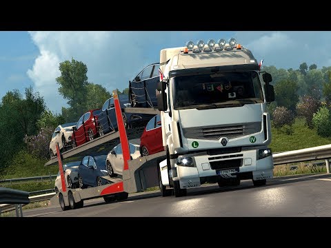 ETS2 Renault Premium + ProMods + RGM + Paris Rebuilding: Paris (F) - Koblenz (D)
