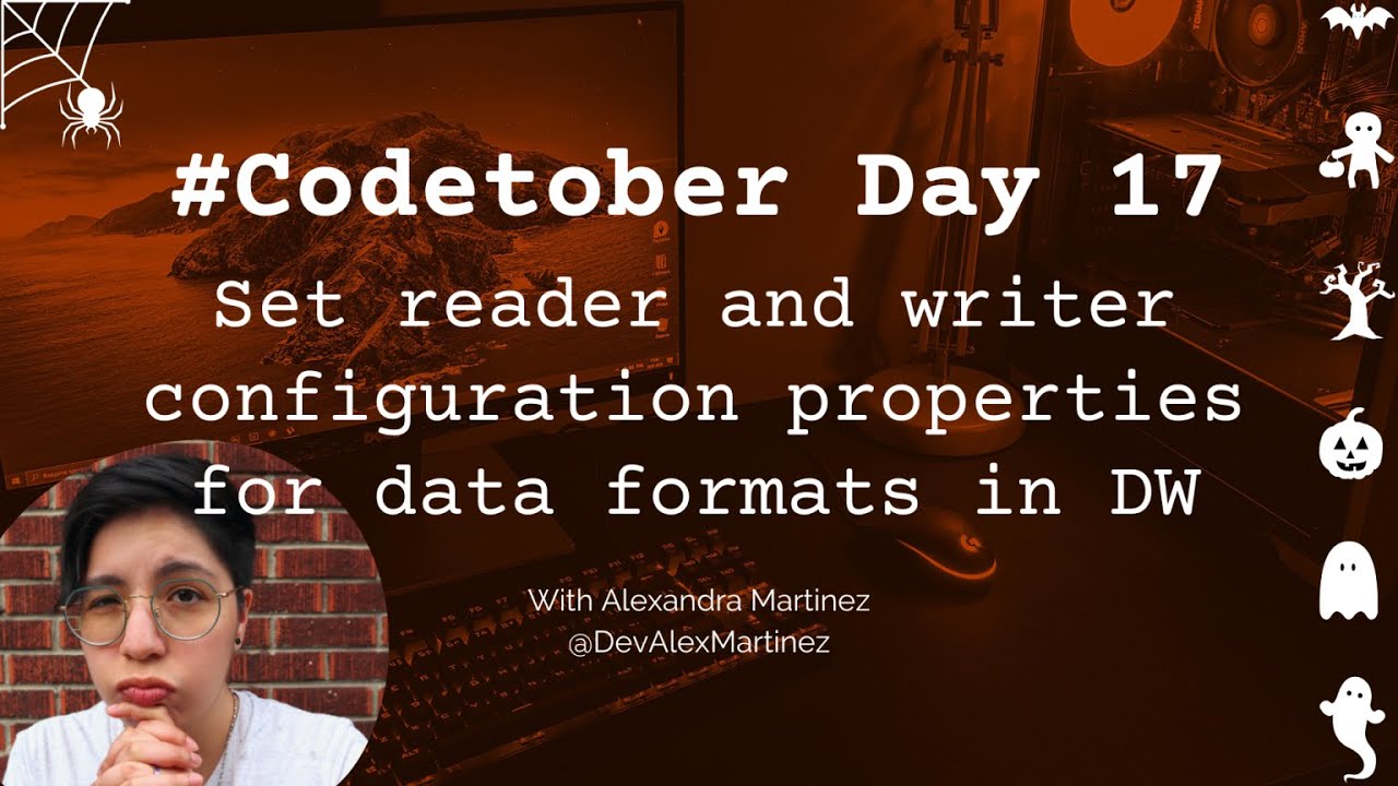 Set reader and writer configuration properties for data formats in DataWeave | #Codetober '22 Day 17