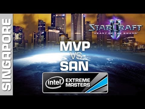 Mvp vs. San - Group A - IEM Singapore - StarCraft 2