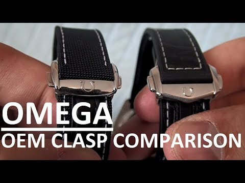 OMEGA Deployant Clasp Comparison (Old vs New)