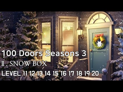 Open 100 Doors Seasons 3 Level 11 12 13 14 15 16 17 18 19 20 Walkthrough - 2. Snow Box