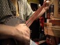 HOMEMADE TACK HEAD BANJO LONG NECK OPEN E TUNING MOD