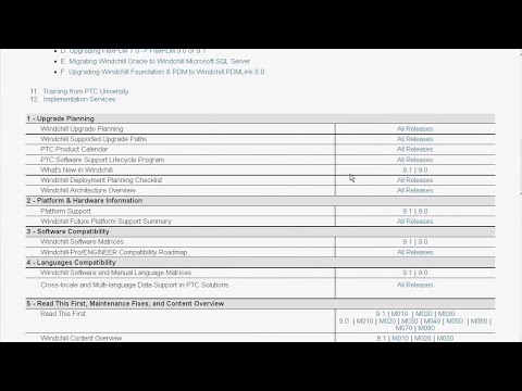 Introduction to the Windchill Upgrade and Migration Resource Page - PTC