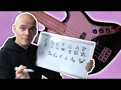 Vierklänge erklärt in 5 Minuten - Harmonielehre für Bassist*innen