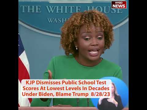 KJP On Decade-Low School Test Scores: "Last Administration Didn't Have A Plan To Deal With COVID"