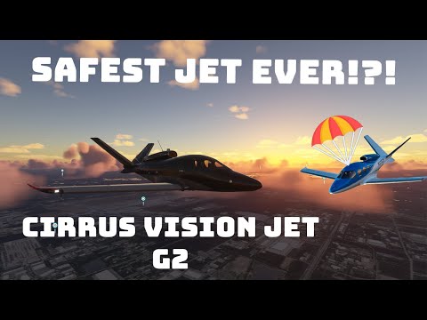 This Jet Can Land Itself… or Pull a Parachute - Cirrus Vision Jet G2 Safety Features [UPDATED]