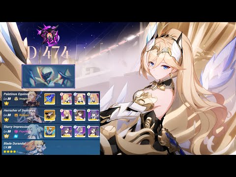 [Honkai Impact 3] Exalted Abyss - Nirvana D 474 - False God Otto - PE(S0) HoS(S0) SI(SSS) - 682