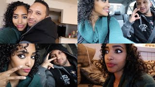 Car Dancing to Ethiopian Music | Amena and Elias