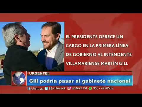 Martín Gill, ¿vice ministro del gobierno nacional?